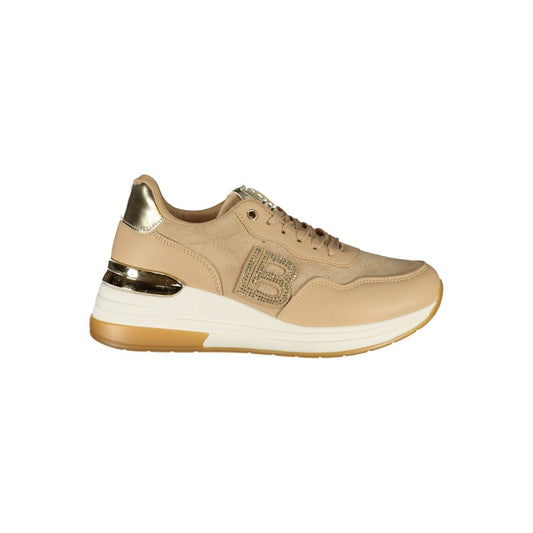 Laura Biagiotti Beige Polyester Dame Sneaker