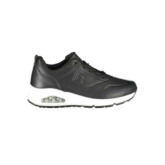 Laura Biagiotti Sort Polyester Dame Sneaker