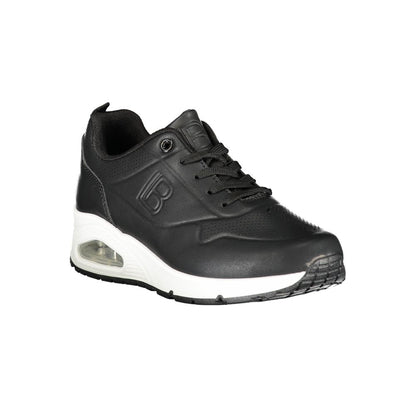 Laura Biagiotti Sort Polyester Dame Sneaker