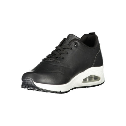 Laura Biagiotti Sort Polyester Dame Sneaker