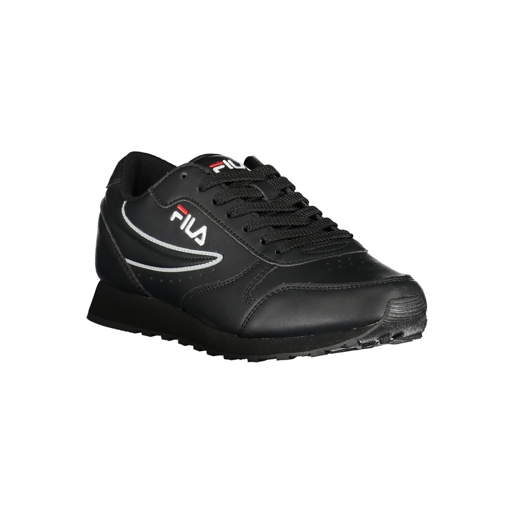 Fila Sleek Sorte Sneakers med Snøre