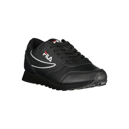 Fila Sleek Sorte Sneakers med Snøre