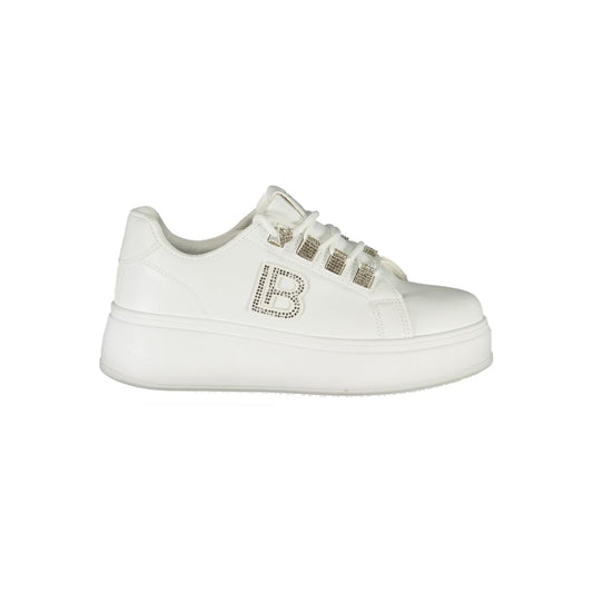Laura Biagiotti Hvid Polyester Dame Sneaker