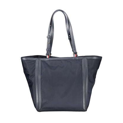 Tommy Hilfiger blå polyester håndtaske