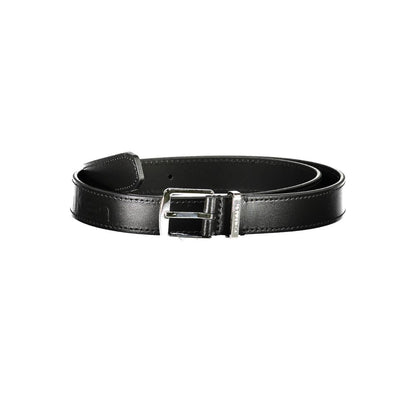 Calvin Klein sort læderbælte til kvinder