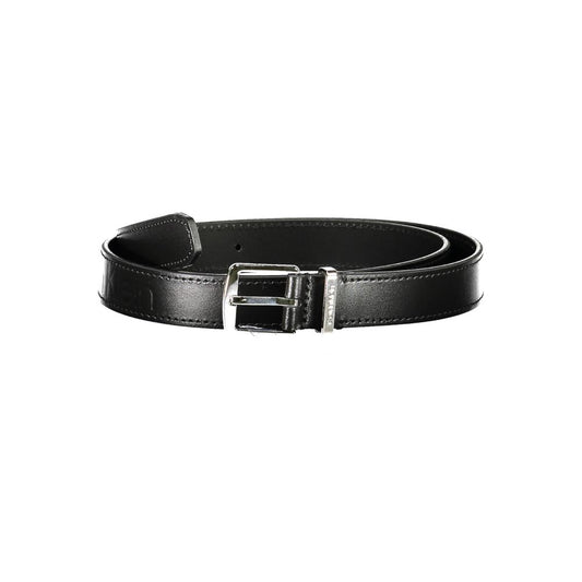 Calvin Klein sort læderbælte til kvinder