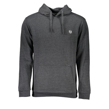 Sergio Tacchini grå bomuldstrøje til mænd