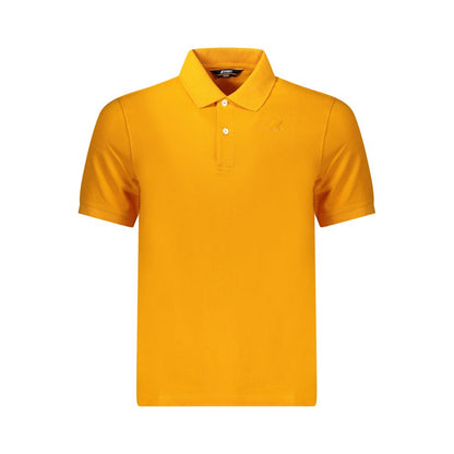 KWAY Orange bomuldspoloshirt til mænd