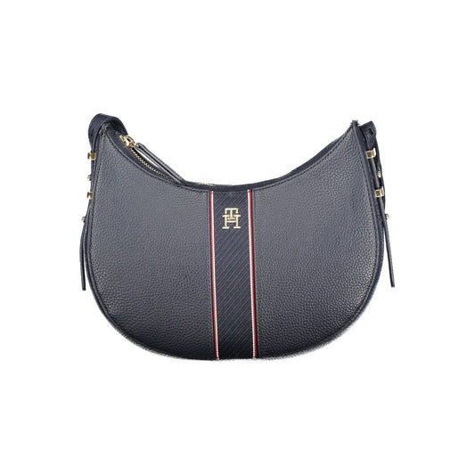 Tommy Hilfiger blå polyethylen damehåndtaske