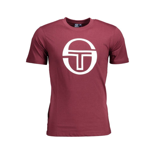Sergio Tacchini Lilla T-shirt i bomuld