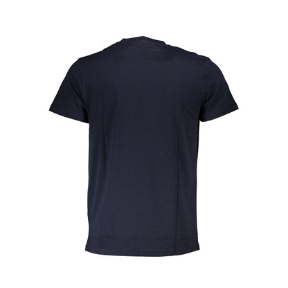 Cavalli Class Blå Bomulds T-shirt