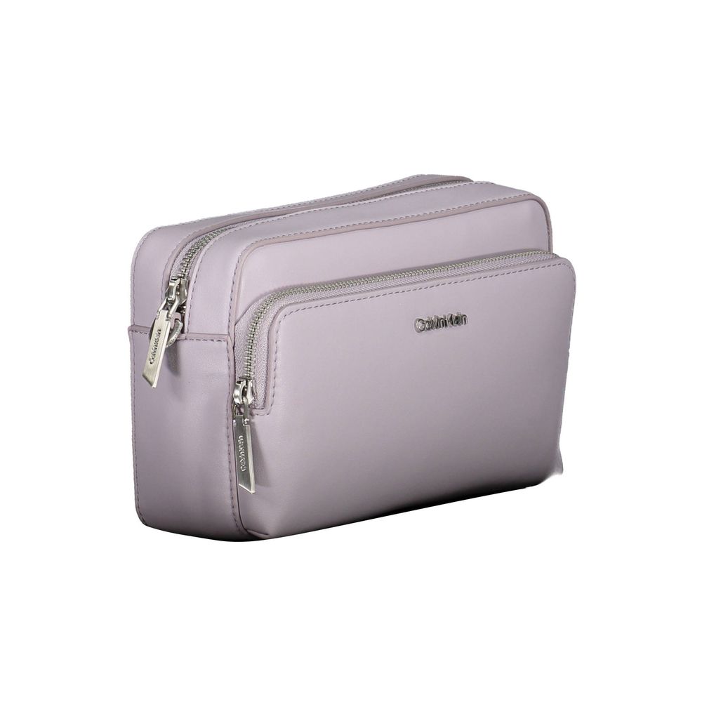 Calvin Klein Lilla Polyester Håndtaske
