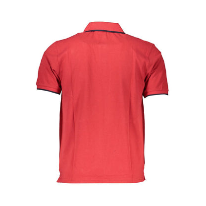 North Sails rød bomuldspoloshirt