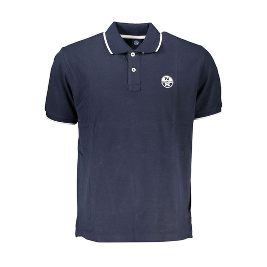 North Sails Blå Bomuldspoloshirt