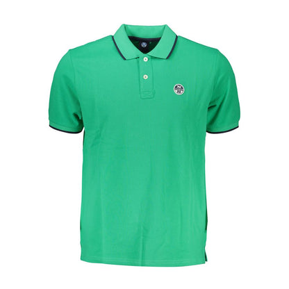 North Sails Grøn Bomuldspoloshirt