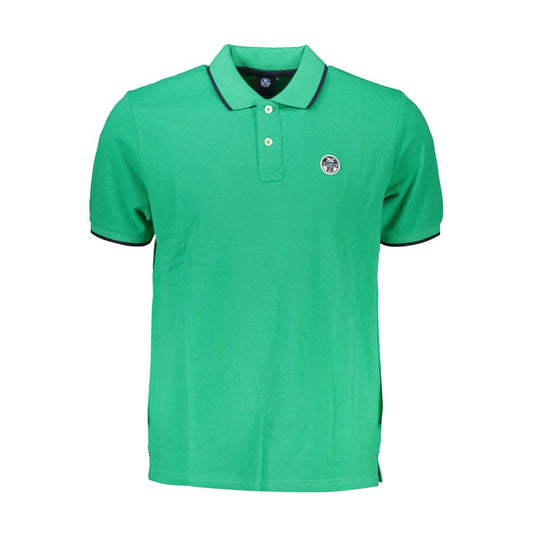 North Sails Grøn Bomuldspoloshirt