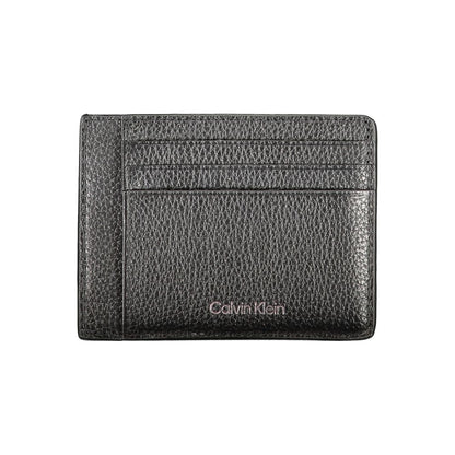 Calvin Klein sort læderpung