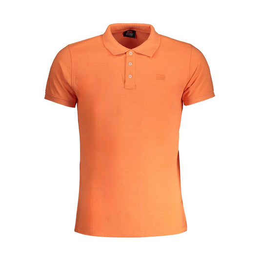 Norge 1963 Orange bomuldspoloshirt