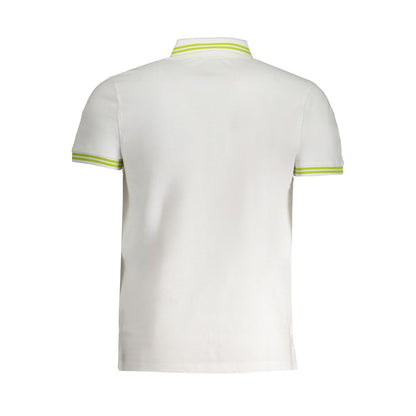 Cavalli Class hvid bomuldspoloshirt