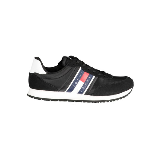 Tommy Hilfiger sort polyester sneaker