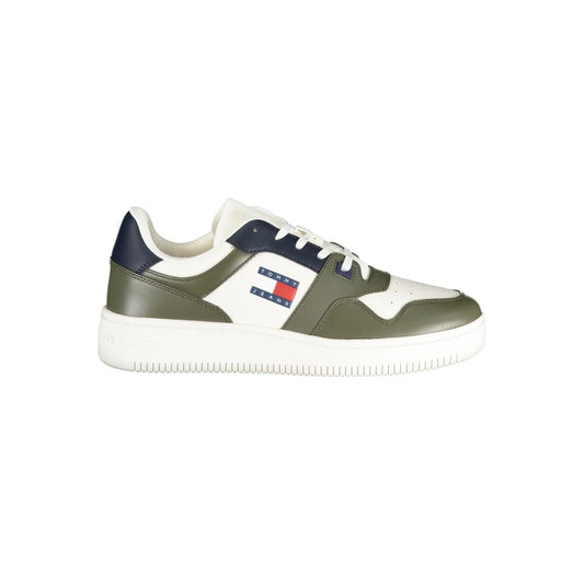 Tommy Hilfiger Grønne Læder Herre Sneaker