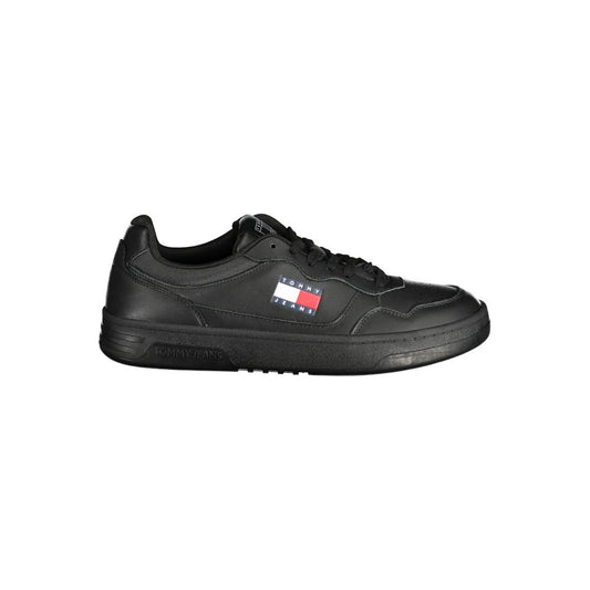 Tommy Hilfiger Sort Polyethylen Herre Sneaker