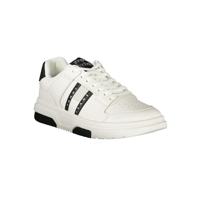 Tommy Hilfiger Hvid Polyethylen Herre Sneaker