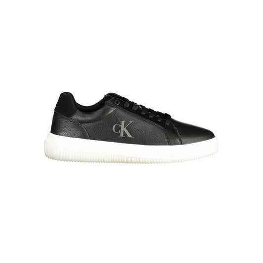 Calvin Klein Sort Polyethylen Herre Sneaker