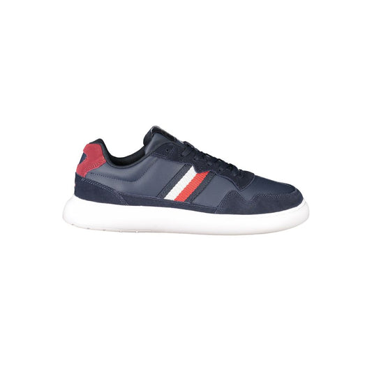 Tommy Hilfiger Blå Læder Herre Sneaker