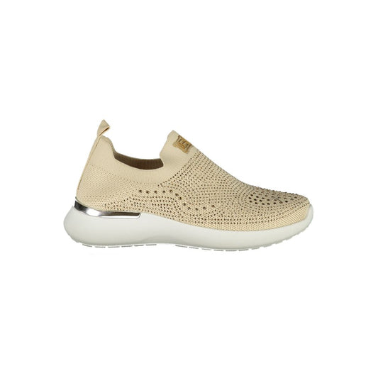 Laura Biagiotti Beige Polyester Dame Sneaker