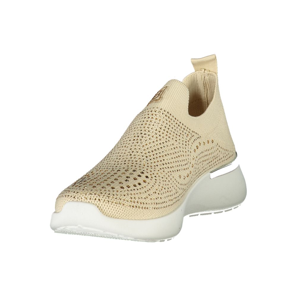 Laura Biagiotti Beige Polyester Dame Sneaker