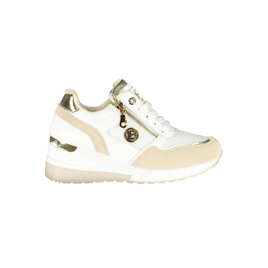 Laura Biagiotti Beige Polyester Dame Sneaker