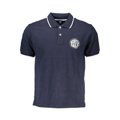 North Sails Blå Bomuldspoloshirt