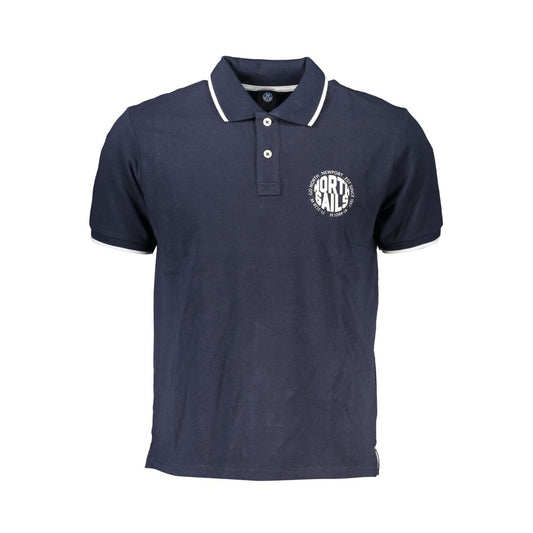 North Sails Blå Bomuldspoloshirt