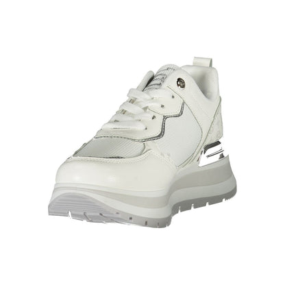 Laura Biagiotti Hvid Polyester Dame Sneaker