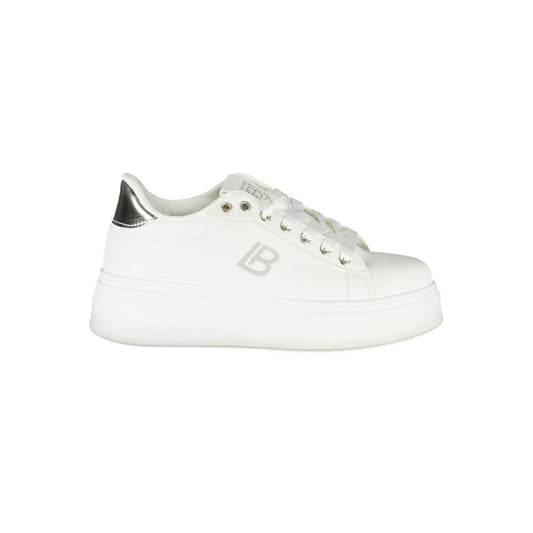Laura Biagiotti Hvid Syntetisk Dame Sneaker