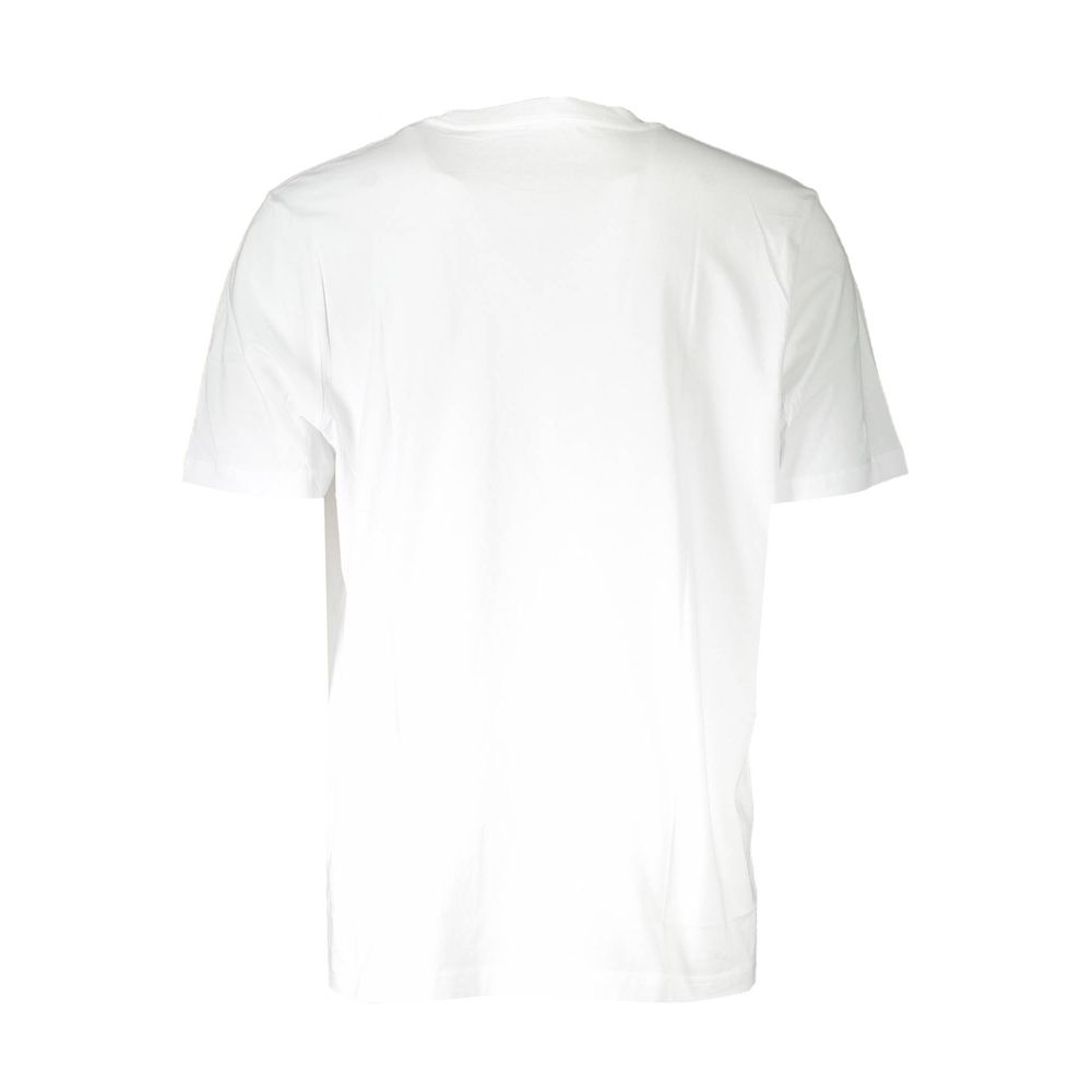 Diesel Hvid Bomuld Herre T-shirt