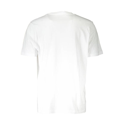 Diesel Hvid Bomuld Herre T-shirt