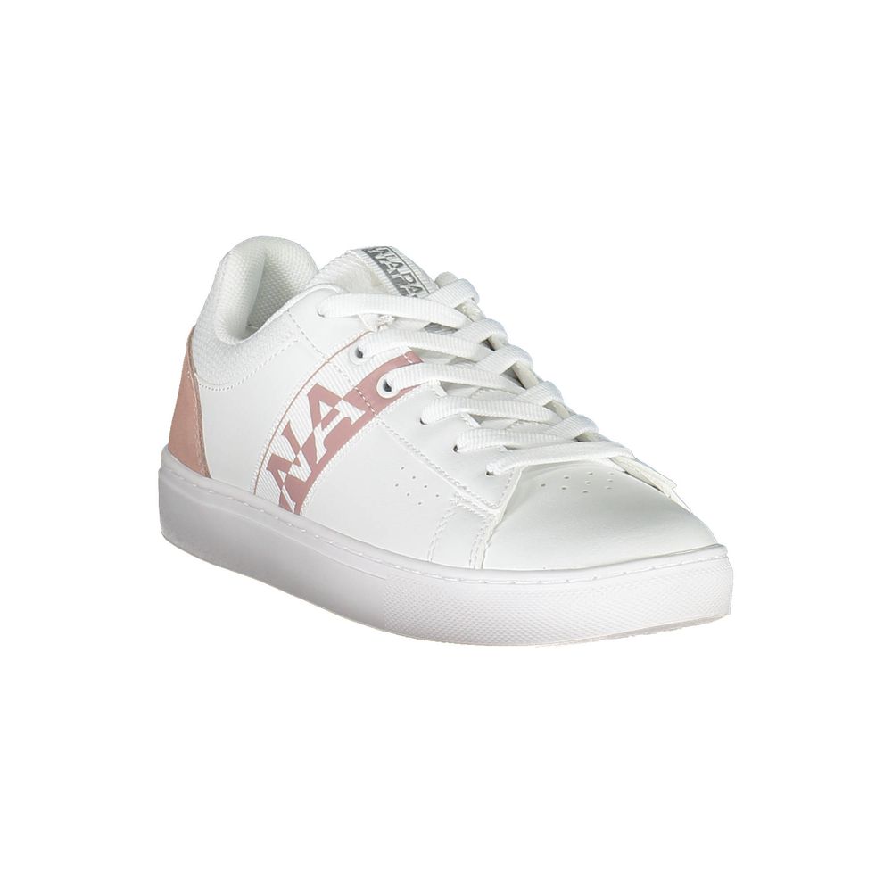 Napapijri Hvid Læder Dame Sneaker