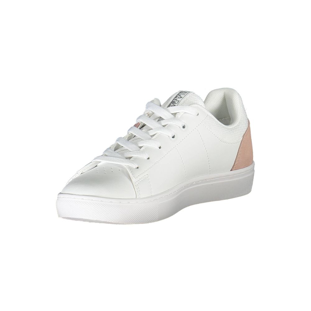 Napapijri Hvid Læder Dame Sneaker
