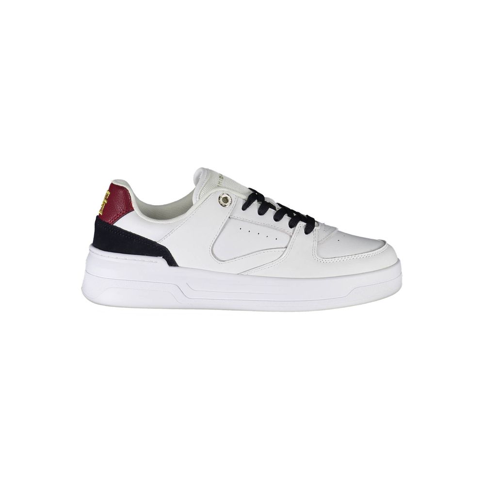 Tommy Hilfiger Hvid Læder Dame Sneaker