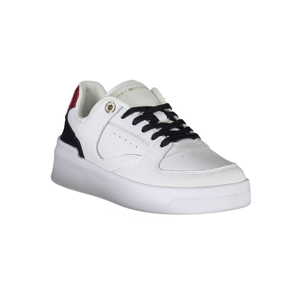 Tommy Hilfiger Hvid Læder Dame Sneaker
