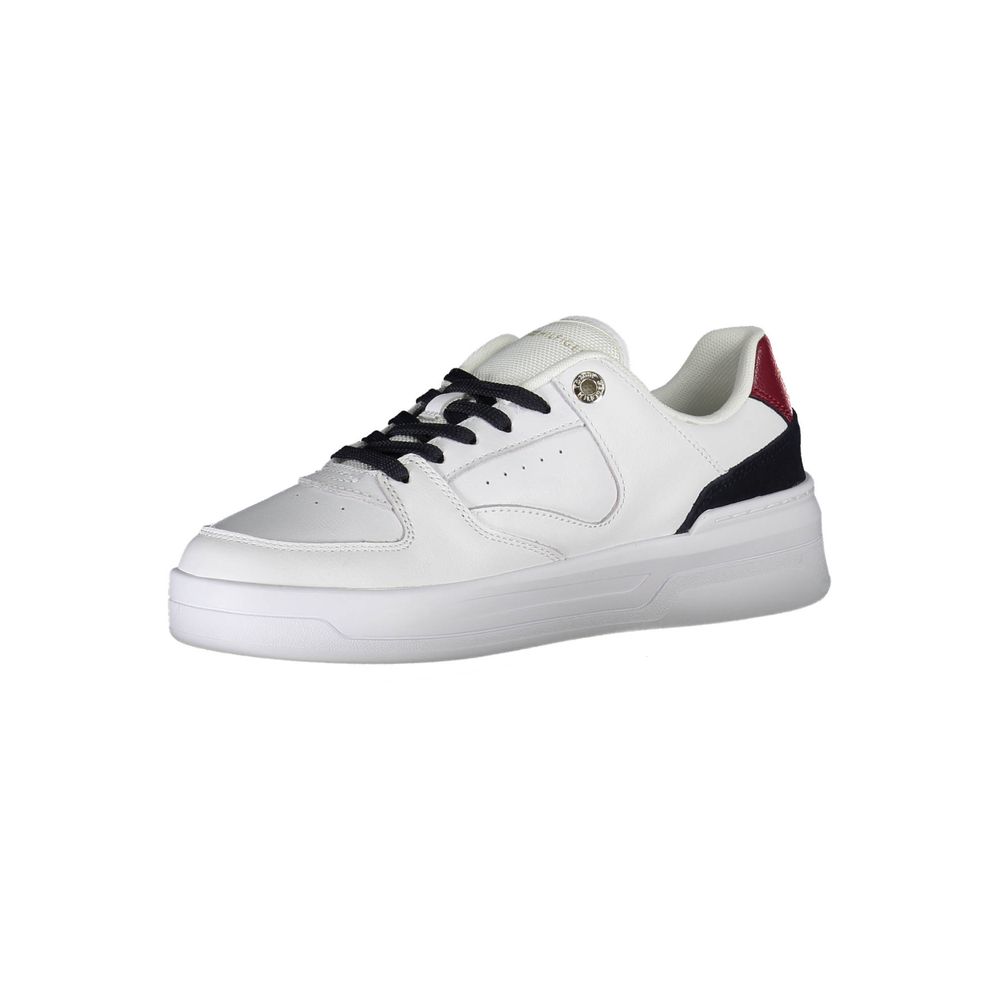 Tommy Hilfiger Hvid Læder Dame Sneaker