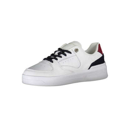 Tommy Hilfiger Hvid Læder Dame Sneaker