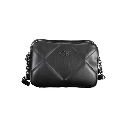 Calvin Klein sort polyester håndtaske