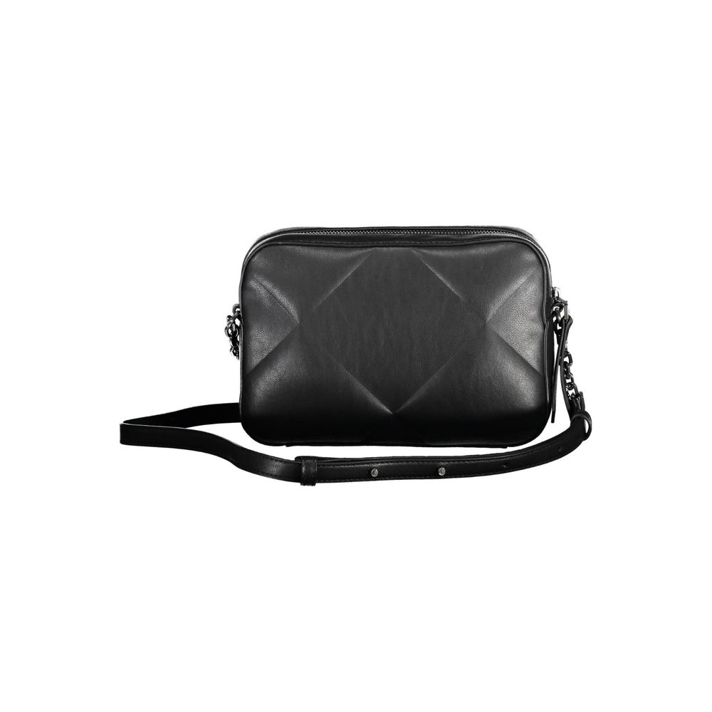 Calvin Klein sort polyester håndtaske