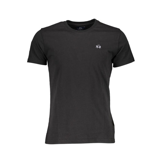 La Martina Elegant Kortærmet T-shirt Med Rund Hals