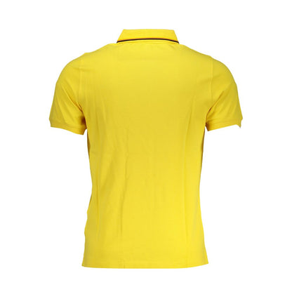 KWAY Solgul Polo med Kontrastdetaljer
