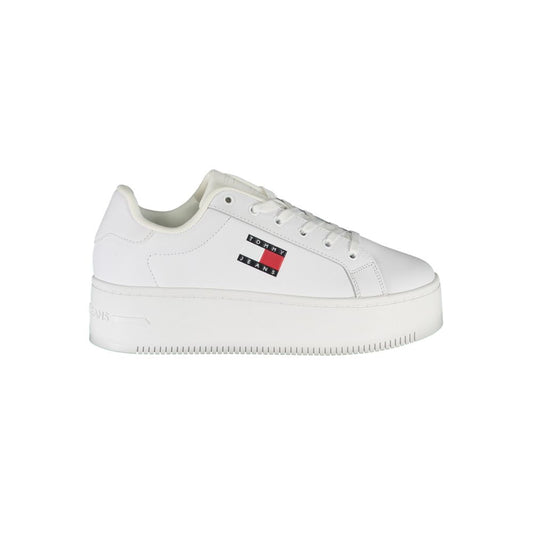 Tommy Hilfiger Hvid Polyester Sneaker
