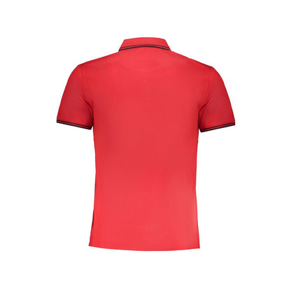 Harmont &amp; Blaine rød bomuldspoloshirt
